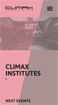 Mobile Screenshot of climax-institutes.de
